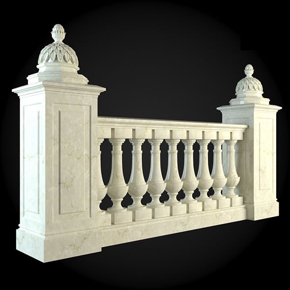 005_Baluster - 3DOcean Item for Sale