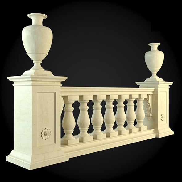 009_Baluster - 3DOcean Item for Sale
