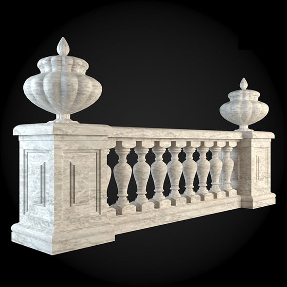 010_Baluster - 3DOcean Item for Sale