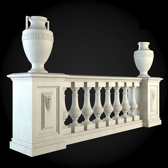 011_Baluster - 3DOcean Item for Sale