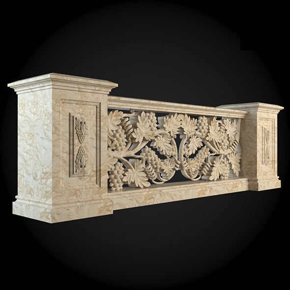 017_Baluster - 3DOcean Item for Sale