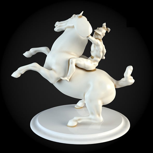 011_Sculpture - 3DOcean Item for Sale