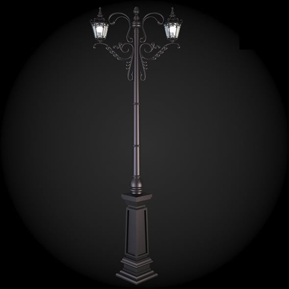 029_Street_Light - 3DOcean Item for Sale