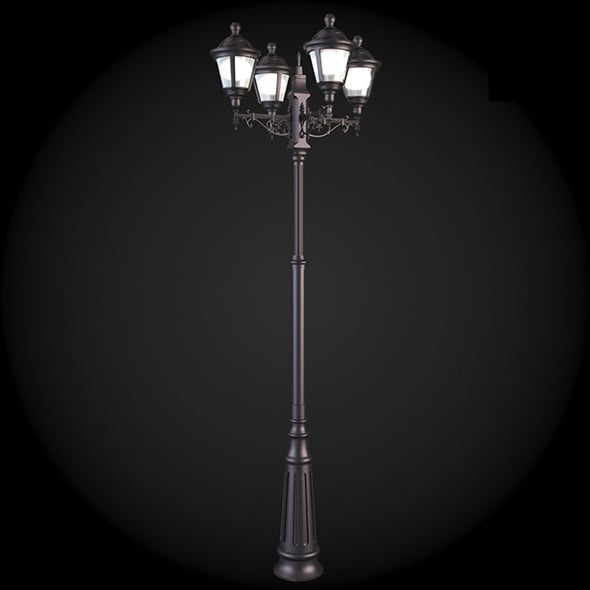040_Street_Light - 3DOcean Item for Sale