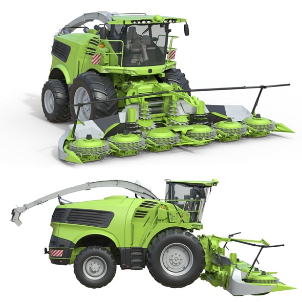 Self Propelled Forage Harvesters - 3DOcean Item for Sale