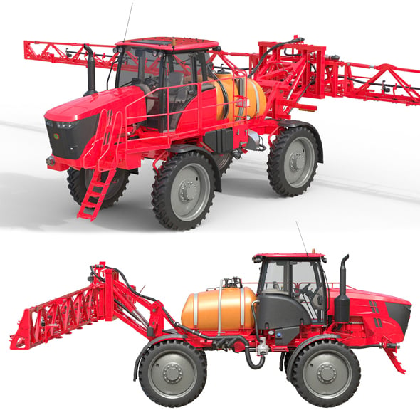 Self Propelled Sprayer - 3DOcean Item for Sale