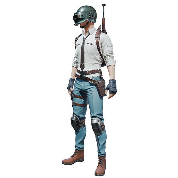 Pubg Hero - 3DOcean Item for Sale