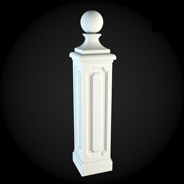 Pedestal 002 - 3DOcean Item for Sale