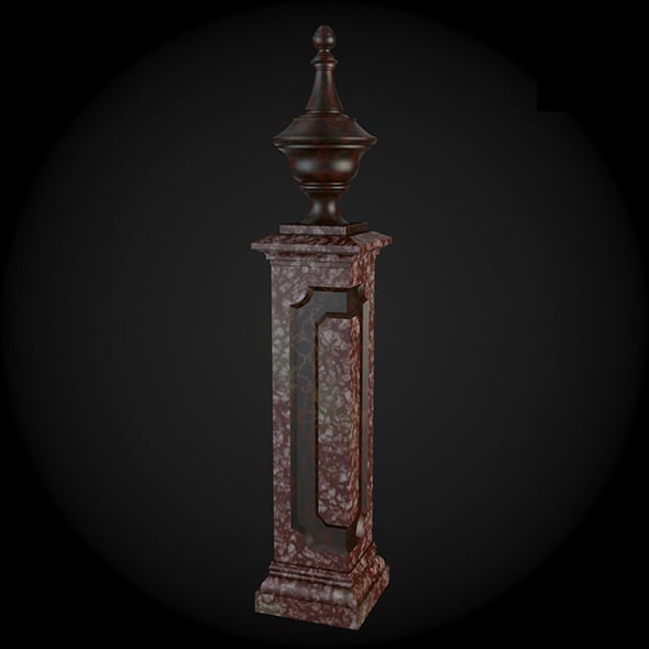 Pedestal 007 - 3DOcean Item for Sale