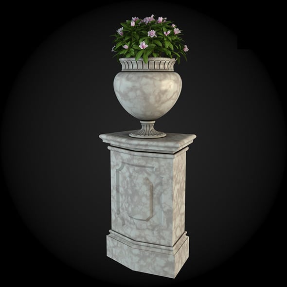 Pedestal 008 - 3DOcean Item for Sale