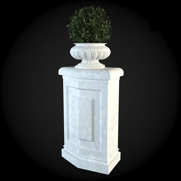 Pedestal 016 - 3DOcean Item for Sale