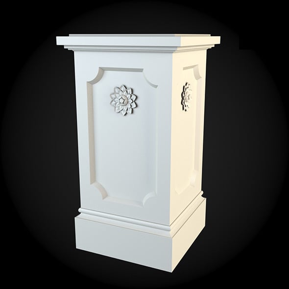 Pedestal 022 - 3DOcean Item for Sale