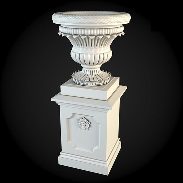 Pedestal 021 - 3DOcean Item for Sale