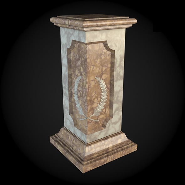 Pedestal 023 - 3DOcean Item for Sale
