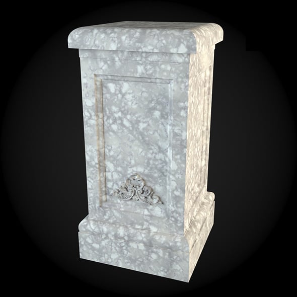 Pedestal 026 - 3DOcean Item for Sale