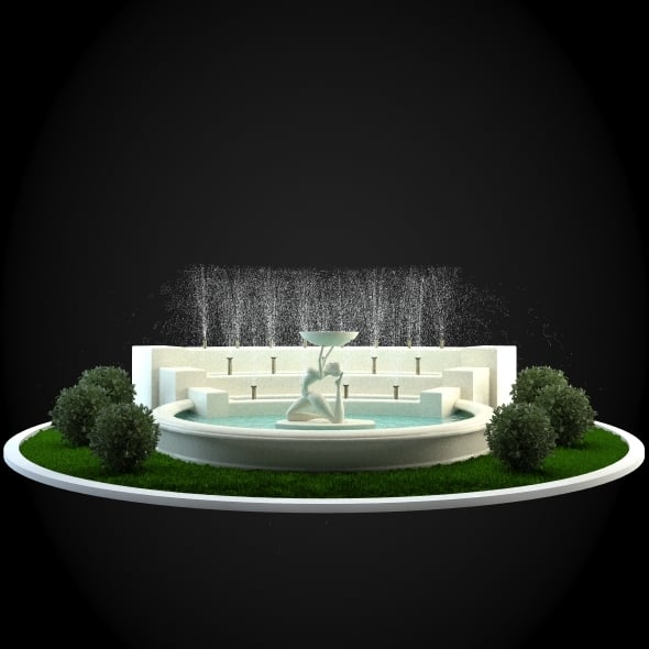 Fountain 031 - 3DOcean Item for Sale