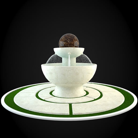 Fountain 032 - 3DOcean Item for Sale