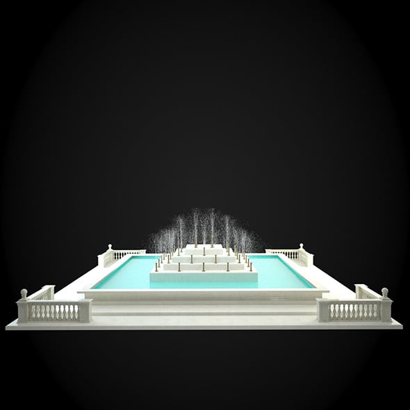 Fountain 041 - 3DOcean Item for Sale