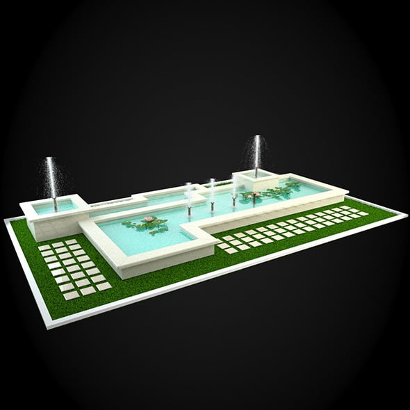 Fountain 046 - 3DOcean Item for Sale