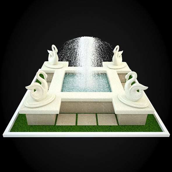 Fountain 053 - 3DOcean Item for Sale