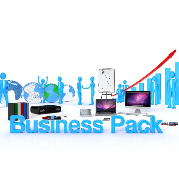 Business Pack - 3DOcean Item for Sale