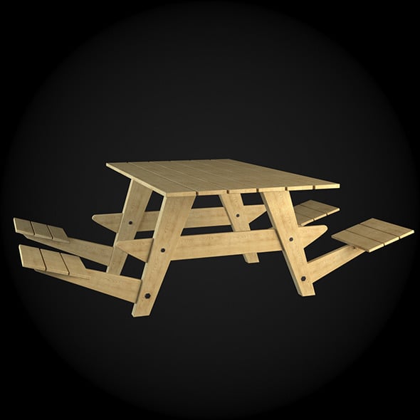 Garden Furniture 017 - 3DOcean Item for Sale