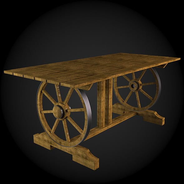 Garden Furniture 027 - 3DOcean Item for Sale