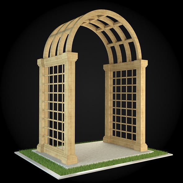 Pergola 001 - 3DOcean Item for Sale