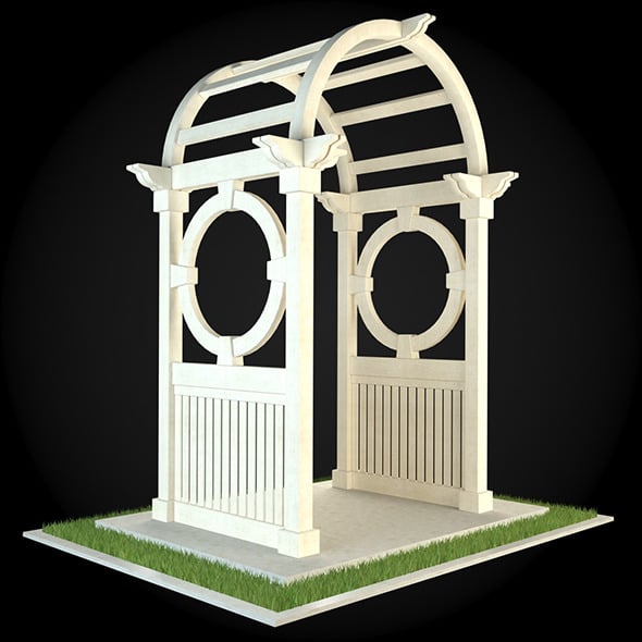 Pergola 005 - 3DOcean Item for Sale