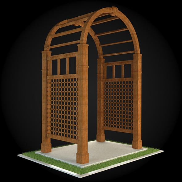 Pergola 009 - 3DOcean Item for Sale