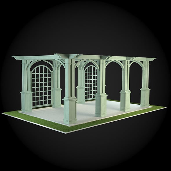 Pergola 013 - 3DOcean Item for Sale
