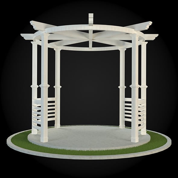 Pergola 015 - 3DOcean Item for Sale