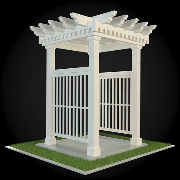 Pergola 021 - 3DOcean Item for Sale