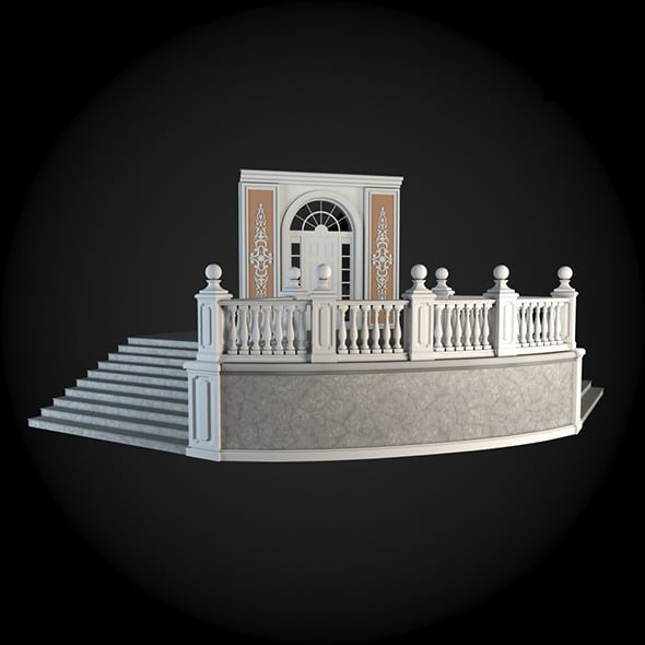 Wall 030 - 3DOcean Item for Sale