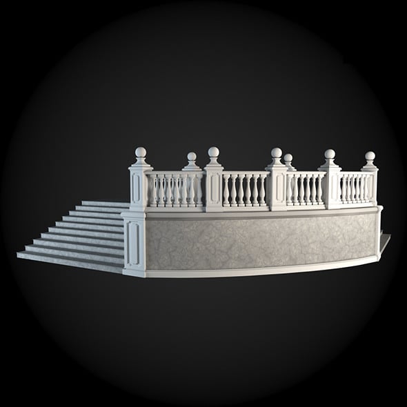 Wall 032 - 3DOcean Item for Sale