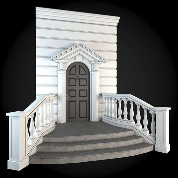 Wall 052 - 3DOcean Item for Sale