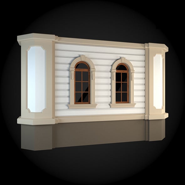 Wall 087 - 3DOcean Item for Sale