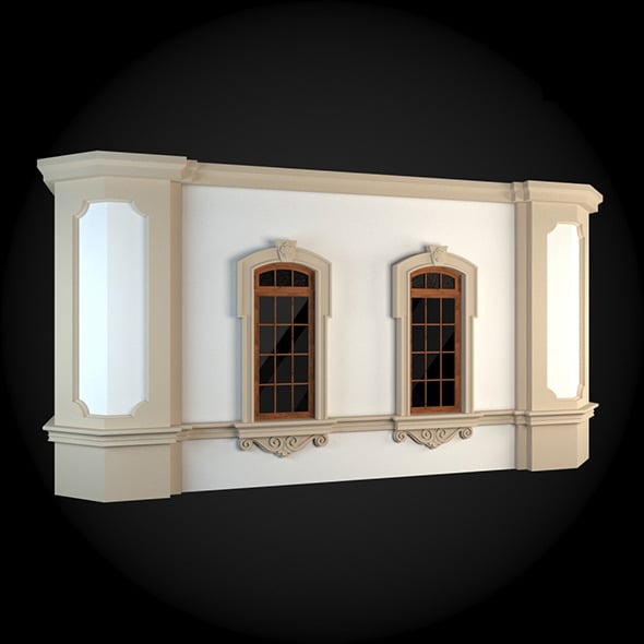 Wall 091 - 3DOcean Item for Sale