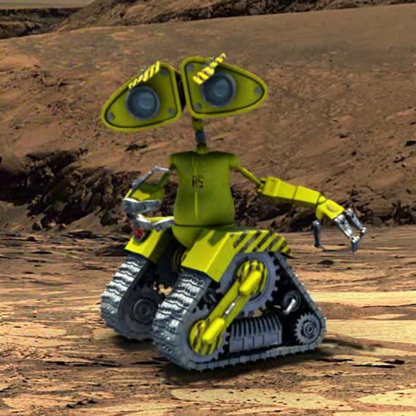 Full Rigged E-Robot - 3DOcean Item for Sale