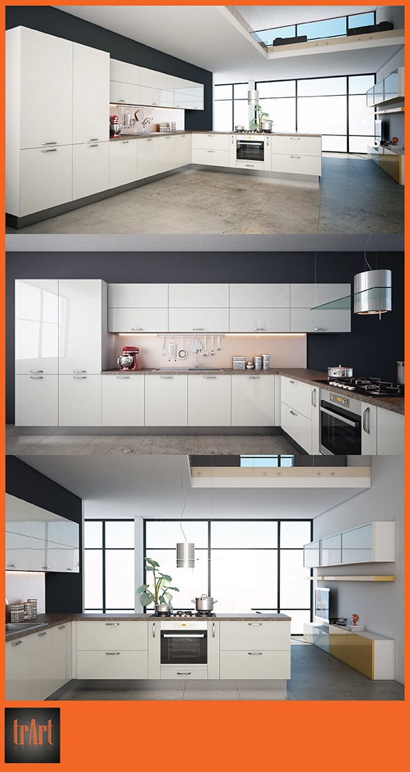 interior scene - 3DOcean Item for Sale