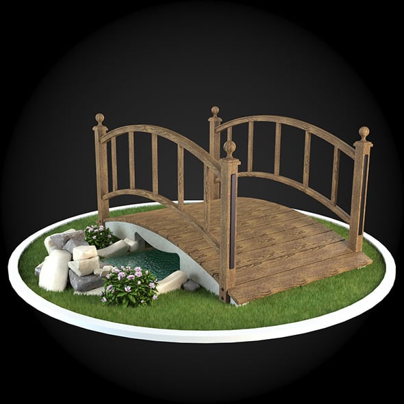 Bridge 003 - 3DOcean Item for Sale