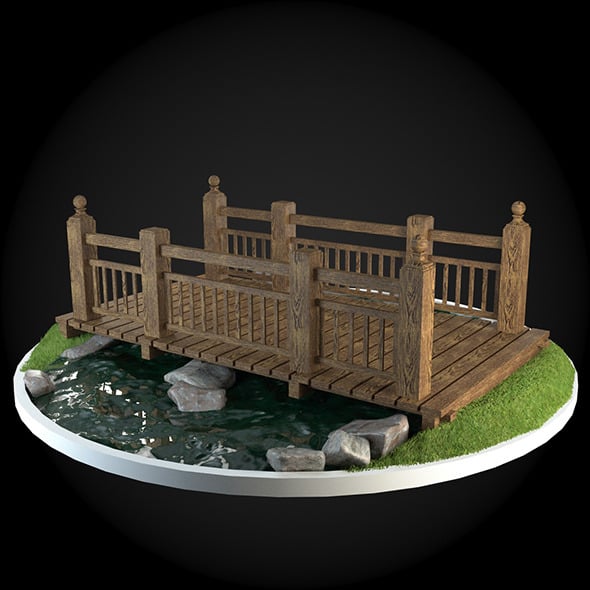 Bridge 013 - 3DOcean Item for Sale