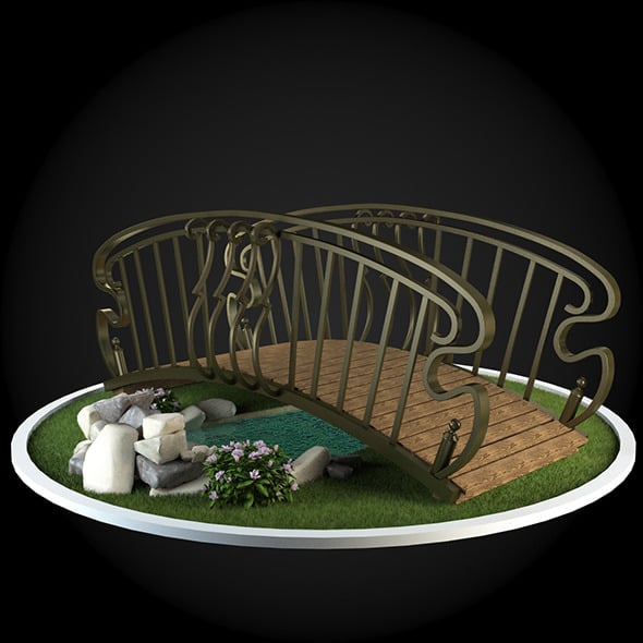 Bridge 019 - 3DOcean Item for Sale