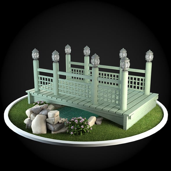 Bridge 020 - 3DOcean Item for Sale