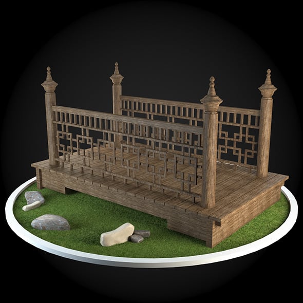 Bridge 032 - 3DOcean Item for Sale