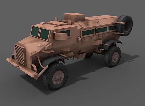Casspir - Armored Personal Carrier APC - 3DOcean Item for Sale