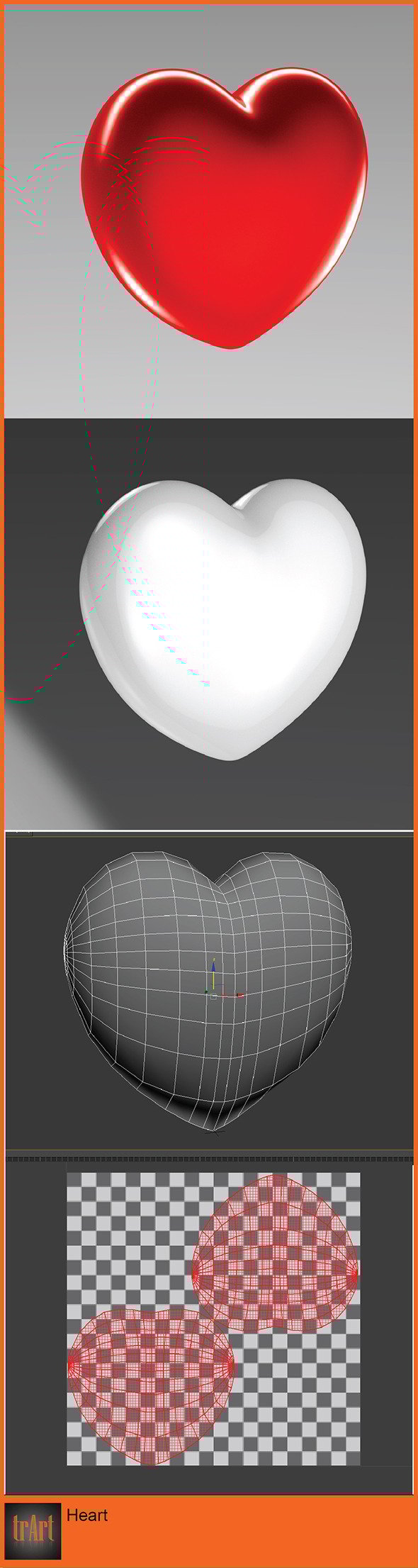 Heart - 3DOcean Item for Sale