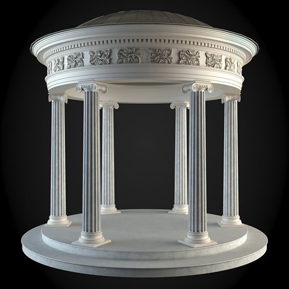 Gazebo 004 - 3DOcean Item for Sale