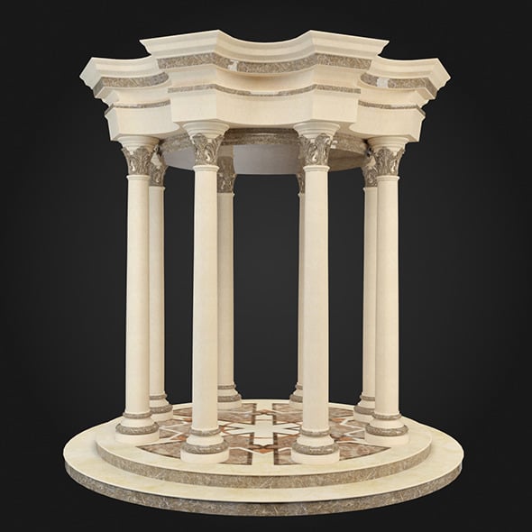 Gazebo 009 - 3DOcean Item for Sale