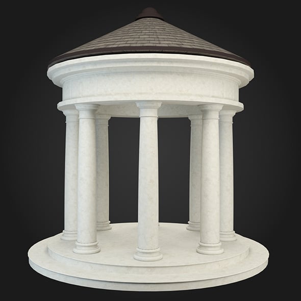 Gazebo 014 - 3DOcean Item for Sale
